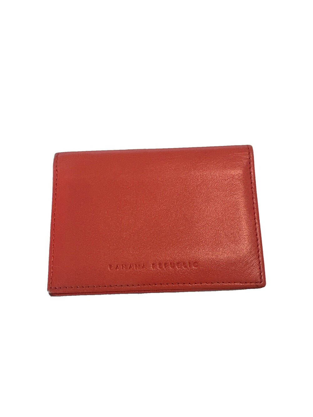 Banana Republic Red Leather Card Holder